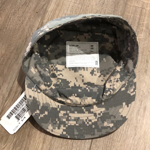 NWT! - US Army Military Surplus Desert Camo Patrol Cap - Picture 3 of 7